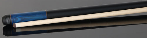 K2 KL117 No Wrap Pool Cue - Blue Stained Ash with 12.50mm LD Shaft 3