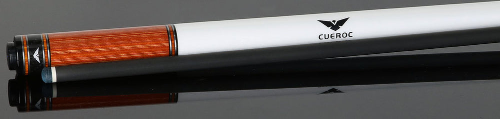 Cueroc CR-N06G Galaxy No Wrap Pool Cue - Dymond Tulipwood with Carbon Fiber Shaft