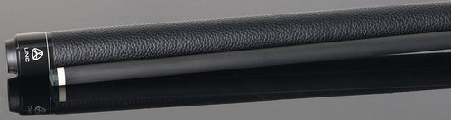 Linc LC104 Black with Orange / Silver / Gray Graphic Pool Cue & Carbon Fiber Shaft 3