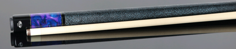 Viking BE0107 Bedlam Series Cue - Blue Stain and Pearl