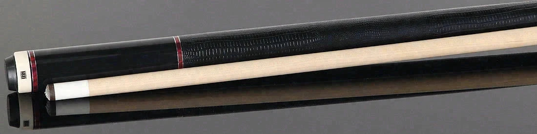 1811 Model 6 Pool Cue with Leather Wrap - Uni-Loc