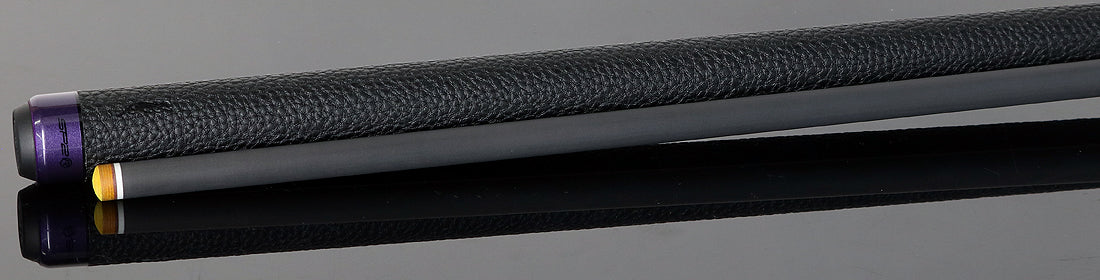 Predator SP2PUR1 Limited Edition SP2 Matte Black Forearm with Metallic Purple Points Pool Cue