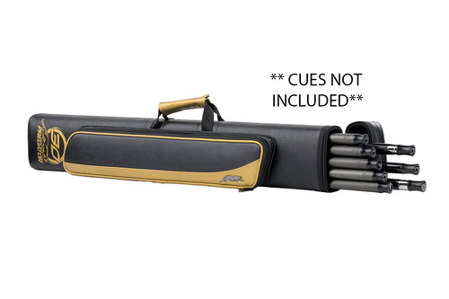 Predator Roadline 30th Anniversary C35BLKGLDH3x5 Hard Pool Cue Case - Black and Gold 2