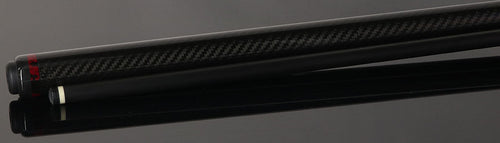 Jacoby CPCRD Game Changer Series Carbon with Blood Jasper Ring Play Cue with 12.70mm Jacoby Black V4 Carbon Fiber Shaft 3