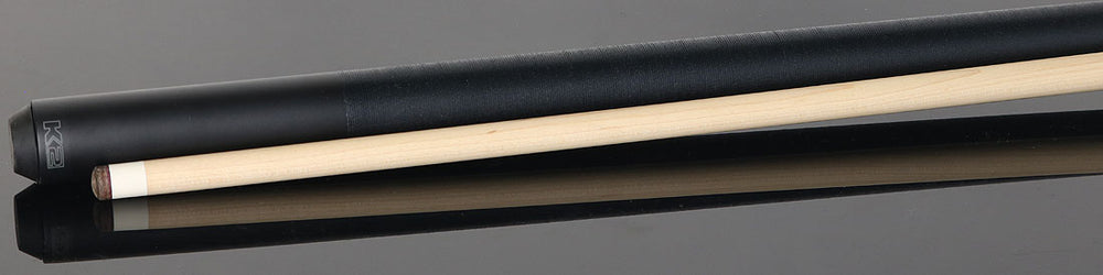 K2 KL106 Matte Black Pool Cue with 12.50mm K2 LD Shaft