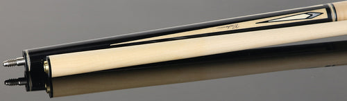 Pechauer P11R Pro R Series No Wrap Pool Cue - Ebony-Stained Maple with Maple Points and Pearl Diamonds 4