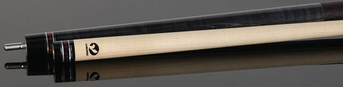 Viking TW0211 Twilight Series Play Cue - Smoke-Stained Curly Maple with Crimson Storm Premium Pearl 4