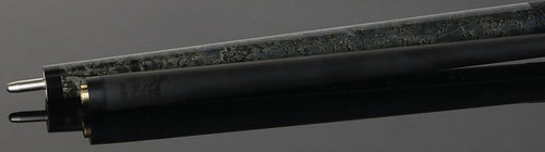 Bull Carbon Gray-Stained Birdseye Maple Play Cue with Textured Leather Wrap 4