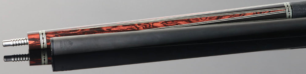 Rhino RETROCOCOLW Retro Series Carbon Pool Stick - Cocobolo with Lizard Wrap