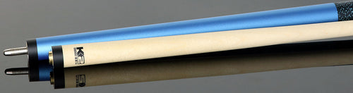 K2 KL109 Matte Metallic Blue Pool Cue with 12.50mm K2 LD Shaft 4