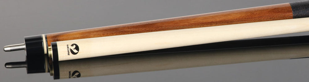 Viking UPUSA004 Ultimate Pool USA Range Series Pool Cue - Pau Ferro with Black and Walnut Linen Wrap