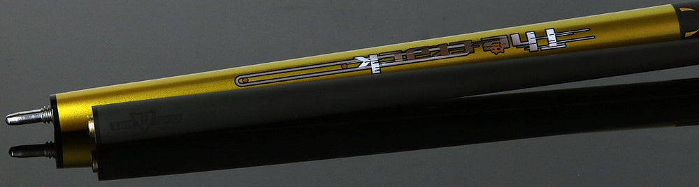 Little Monster LMBRKCLUVSWGD Classic Gold Impact Break Cue with Carbon Fiber Shaft