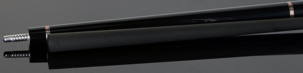 Cueroc CR-N01G Galaxy 1 No Wrap Pool Cue - Dymond Ebony Wood with Carbon Fiber Shaft