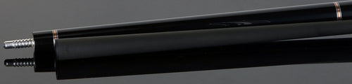 Cueroc CR-N01G Galaxy 1 No Wrap Pool Cue - Dymond Ebony Wood with Carbon Fiber Shaft 4