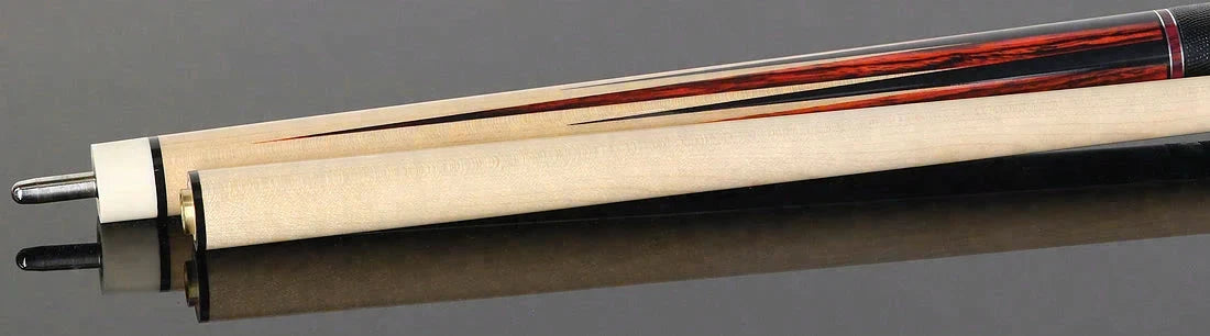 1811 Model 6 Pool Cue with Leather Wrap - Uni-Loc