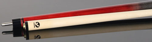 Viking UPUSA003 Ultimate Pool USA Range Series No Wrap Pool Cue- Crimson and Smoke Faded Stain 4