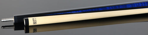 K2 KLSPBL Radial Pool Cue - Blue Sneaky Pete with 11.75mm LD Shaft 3