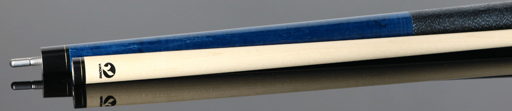 Viking BE0107 Bedlam Series Cue - Blue Stain and Pearl