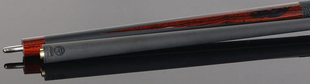 Predator SP2COC1 Limited Edition SP2 Matte Black Forearm with Cocobolo Points Pool Cue