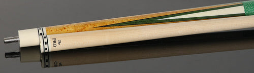 Meucci Economy Series EC7G Pool Cue - Green with Pro Shaft 4