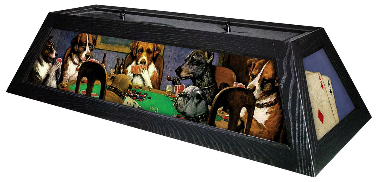 Poker Dogs Pool Table Light