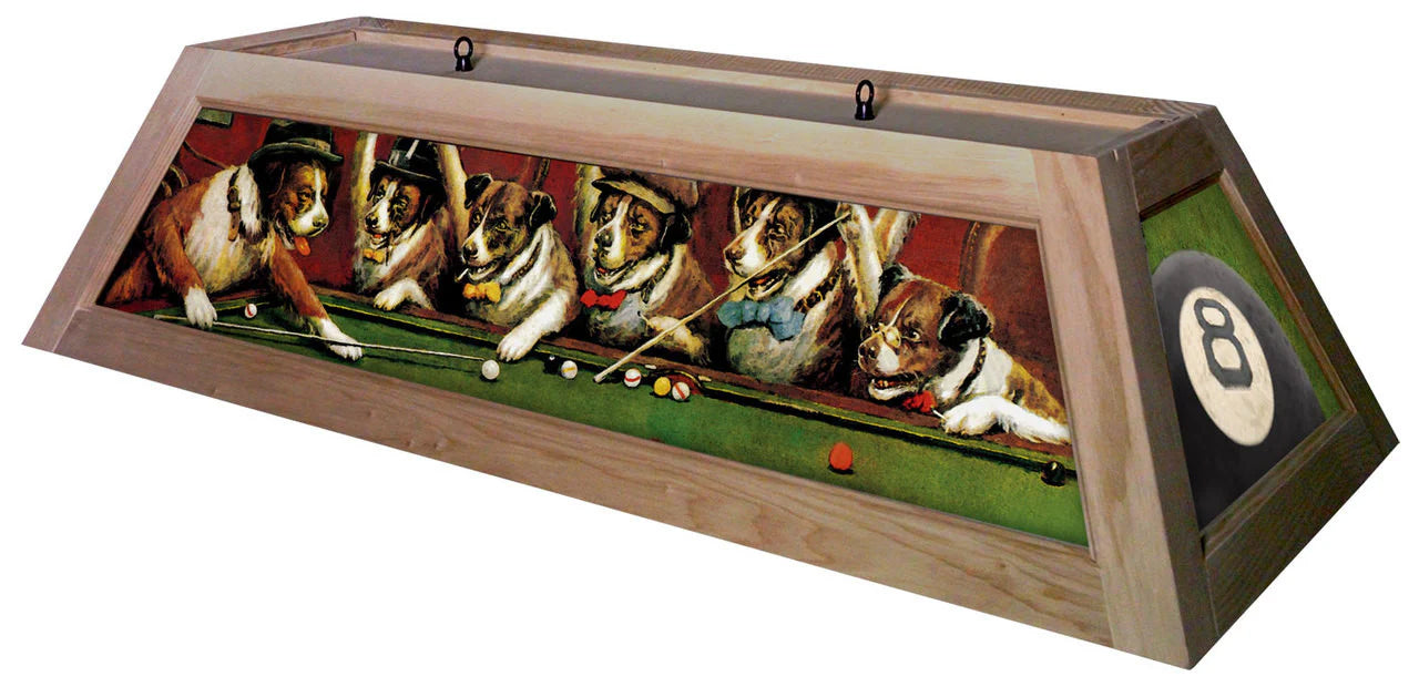 Poker Dogs Pool Table Light