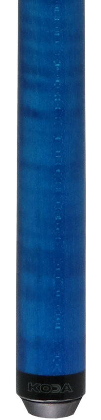 KODA Blue Stained Curly Maple Heavy Hitter Break/Jump Cue
