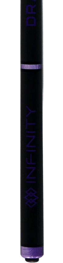 Infinity Dragon Flight Carbon Fiber Long Jump Cue - Purple 2