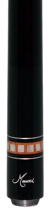 Meucci Freshman 1 Pool Cue - Gray-Stained Maple and Cocobolo Points with Pro Shaft