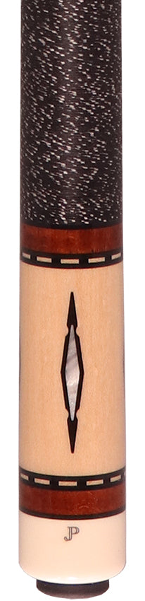 J Pechauer JP03T JP T Series Pool Cue - Chestnut-Stained Maple with Linen Wrap