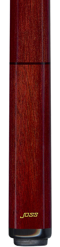 Joss Natural Curly Maple and Bloodwood No Wrap Pool Cue - JC10-04B