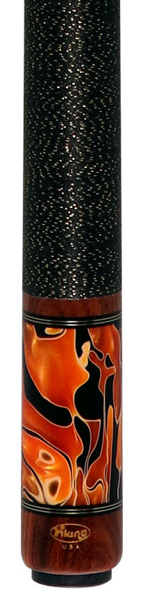 Viking TW1300 Twilight Series Play Cue - Pau Ferro Forearm with Raging Fury Premium Pearl