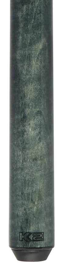 K2 KLSPGY Radial Pool Cue - Gray Sneaky Pete with 11.75mm LD Shaft