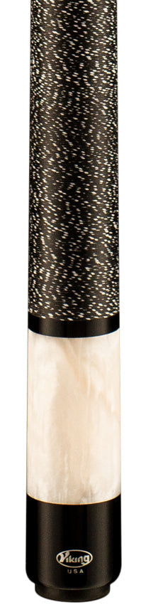 Viking ST0702 Storm Series Play Cue -Midnight Black-Stained Maple with White Premium Pearl Butt Sleeve 2