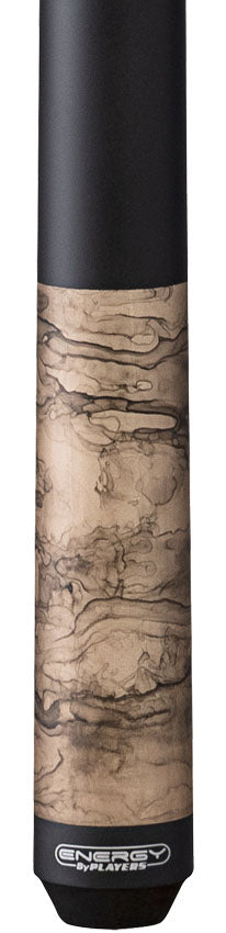 Players ENS2 Energy Series Matte Wrapless Pool Cue - Champagne Smoke 2