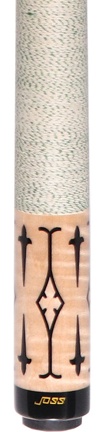 Joss Figured Maple with Black and Maple Inlays Pool Cue - JC20-47