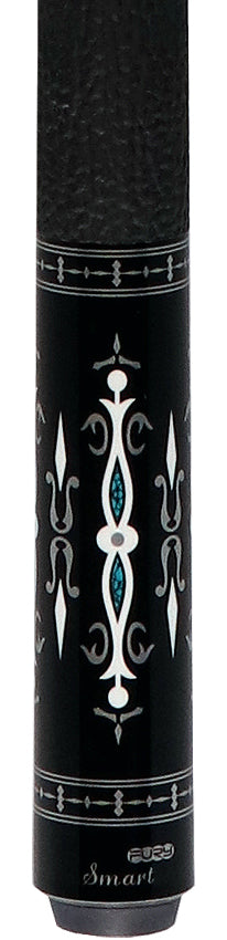 Fury TK3 Pool Cue with Sharkskin Leather Wrap | + Free Extension