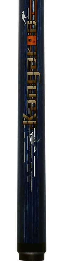 Little Monster LMJCKBL Kangaroo Jump Cue with Carbon Fiber Shaft - Blue
