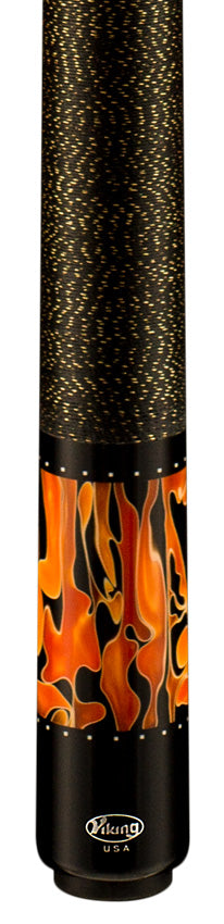 Viking TW0400 Twilight Series Play Cue - Brazilian Cocobolo with Raging Fury Premium Pearl 2