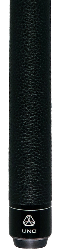 Linc LC103 Black with Red / Gray Graphic Cue & Carbon Fiber Shaft