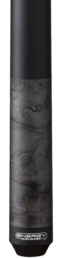 Players ENS3 Energy Series Wrapless Pool Cue - Matte Gunmetal Smoke