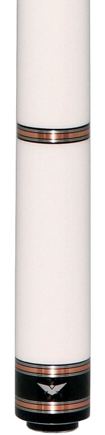 Cueroc CR-N02G Galaxy 2 No Wrap Pool Cue - White Colored Maple with Carbon Fiber Shaft
