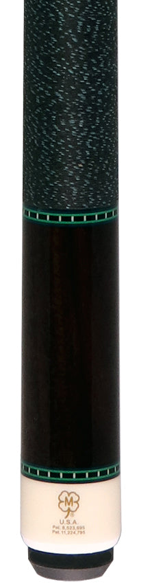 McDermott H951 H-Series Pool Cue - Rosewood with Blue Points and Irish Linen Wrap