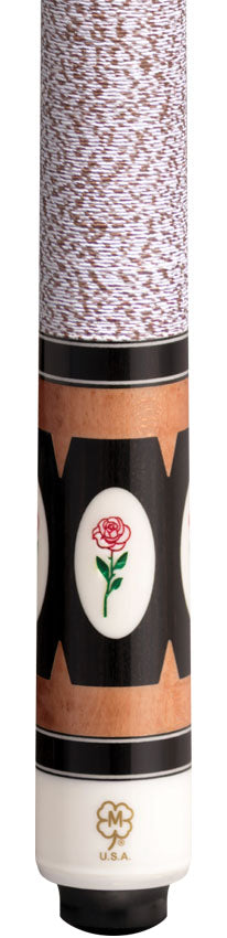 McDermott MCD50K 50th Anniversary Series Pool Cue - Birdseye Maple and Liberty Wood Points with Standard Maple Shaft and Commemorative 1x1 Case 2