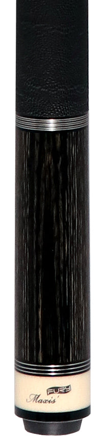 Fury TW2 Pool Cue - Gray-Stained Tec-Wood | Elephant Wrap | HT2 Wood Shaft