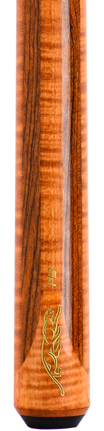 Predator P3 Aura Golden Curly Maple and Bocote No Wrap Pool Cue - Uni-loc 2