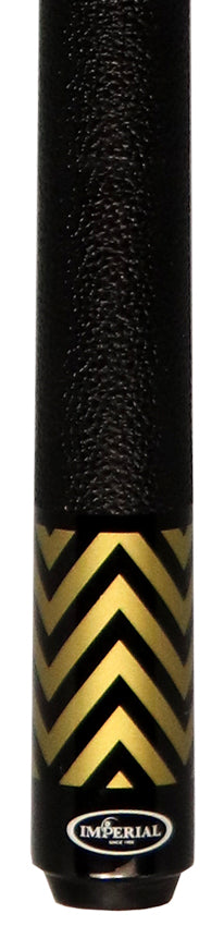 Imperial 13-793 Chevron Series Pool Cue - Gold with Leatherette Wrap