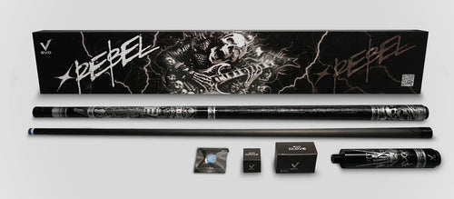 EVO Rebel Leather Wrap Pool Cue Maxbling Edition 3
