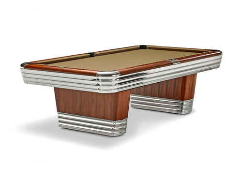 Brunswick Centennial Rosewood Chrome Pool Table 23