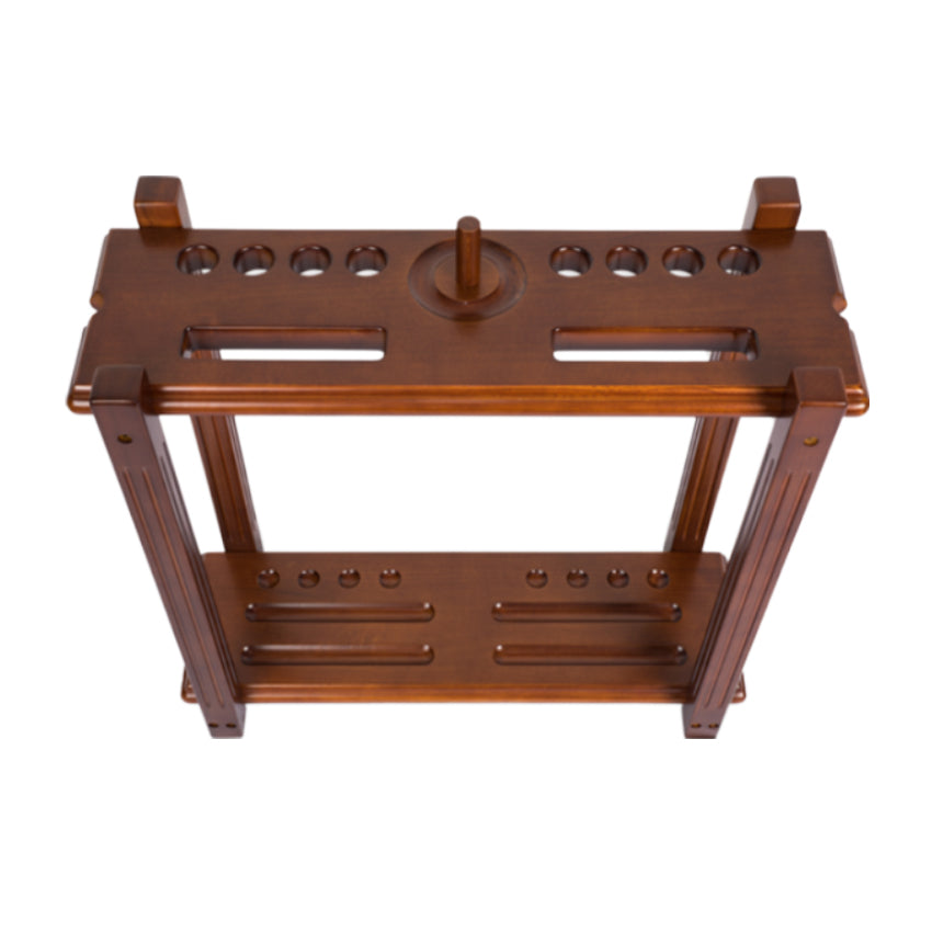 Presidential Billiards Straight Wooden Floor Cue Rack